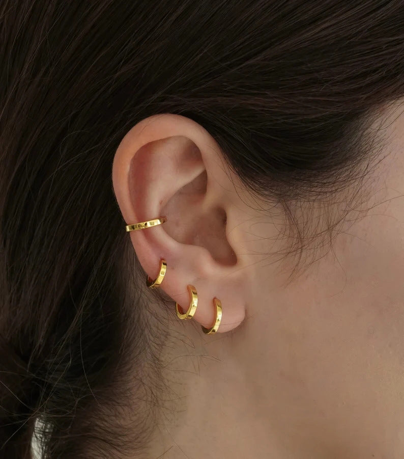 Wholesale Simple large earrings, high-end niche